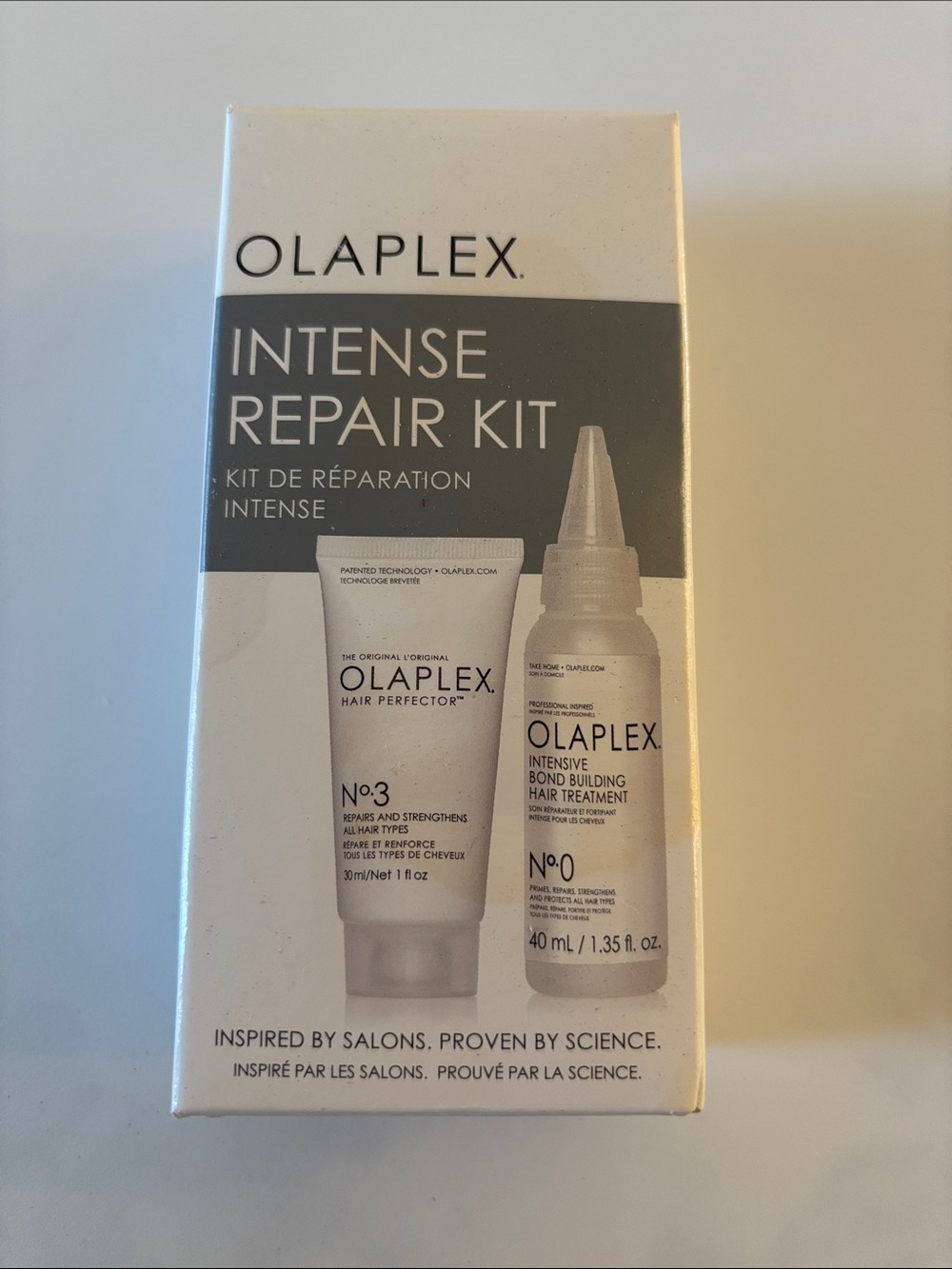 OLAPLEX Intense Repair Kit - White, Gray
